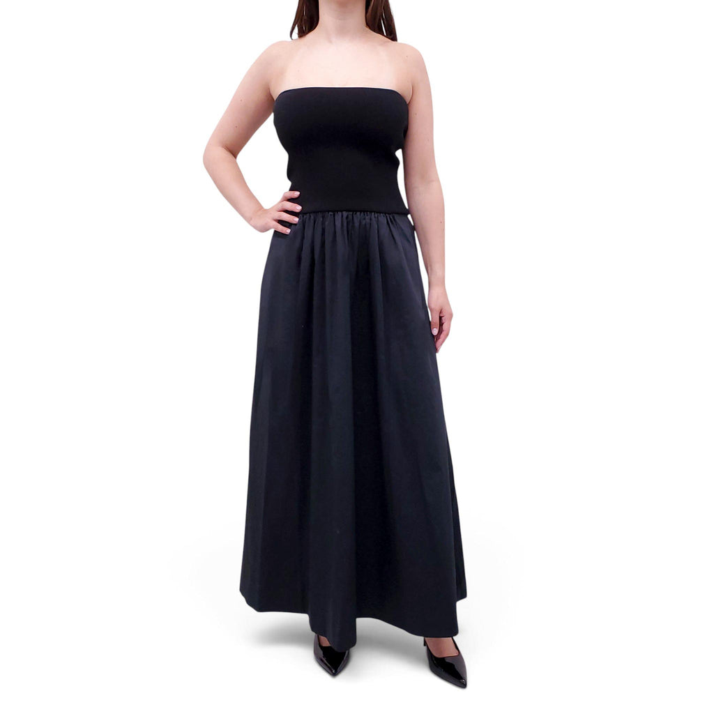 ST. AGNI BLACK TUBE DRESS - SIZE M