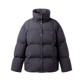 STAND STUDIO BLACK PUFFER JACKET - SIZE 44