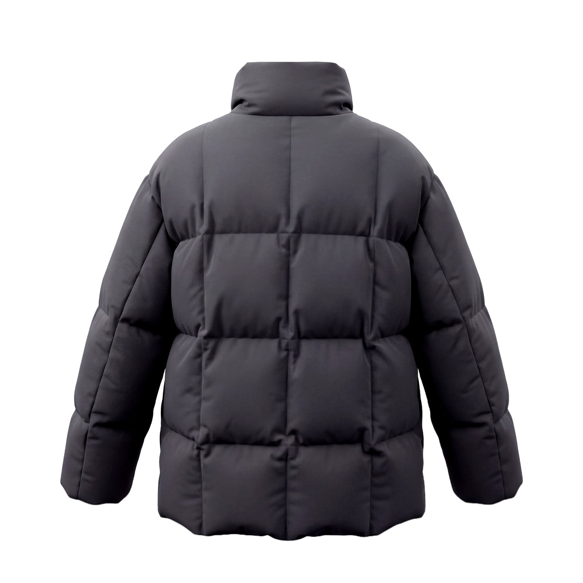STAND STUDIO BLACK PUFFER JACKET - SIZE 44