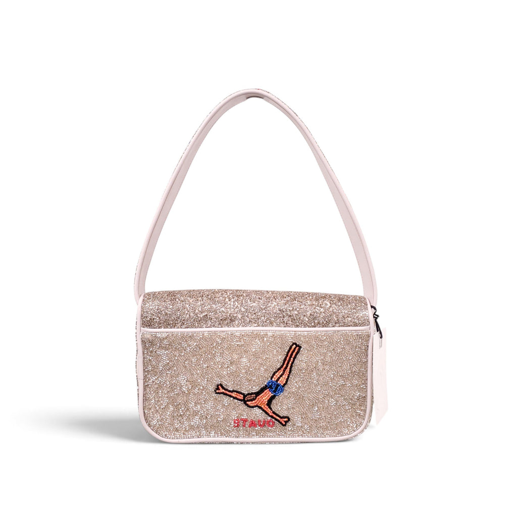 STAUD TOMMY BEADED BAG