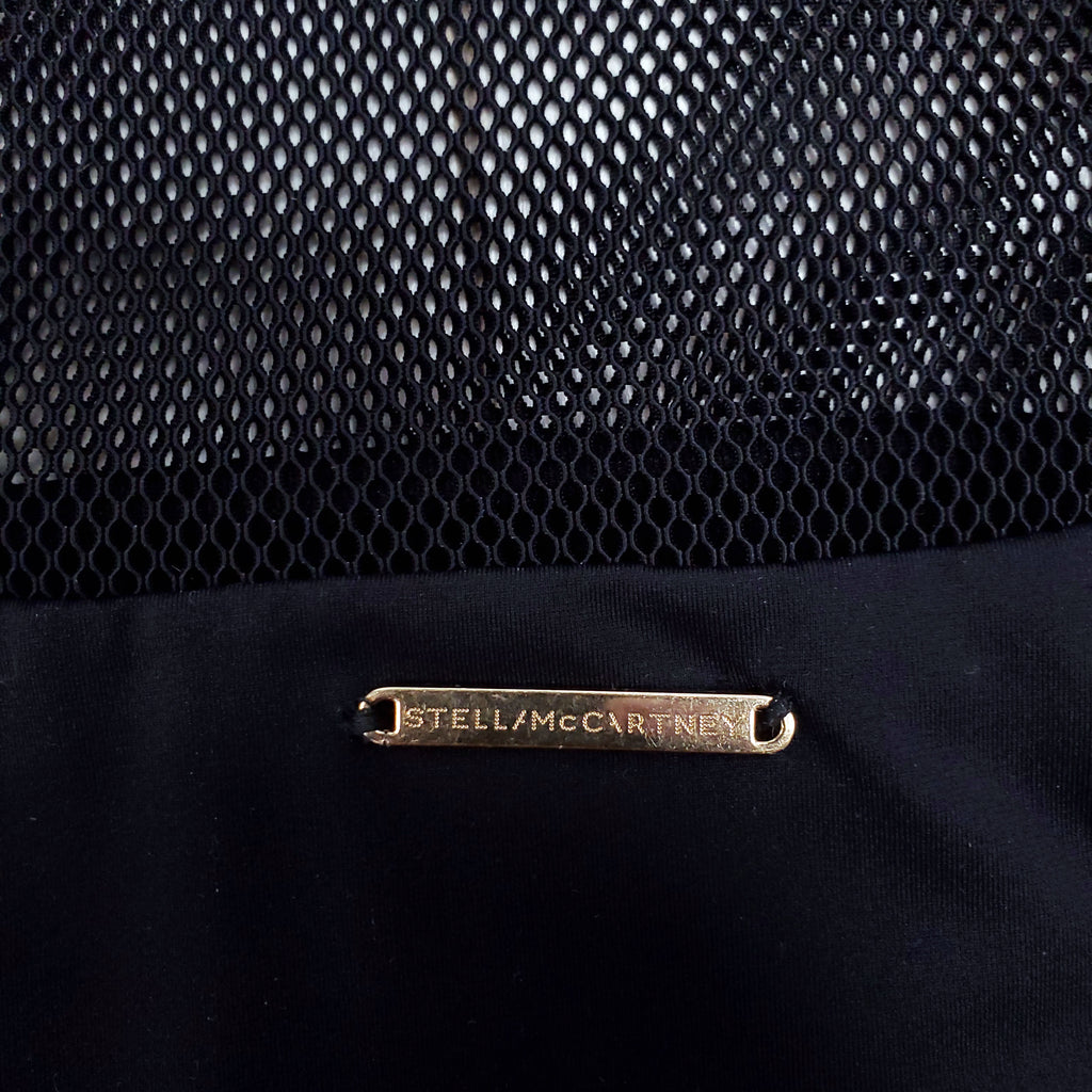 STELLA MCCARTNEY BLACK MESH SWIMSUIT - SIZE XS