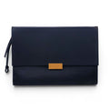 STELLA MCCARTNEY BLACK VEGAN LEATHER CLUTCH