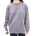 STELLA MCCARTNEY GREY LOGO SWEATSHIRT - SIZE 40