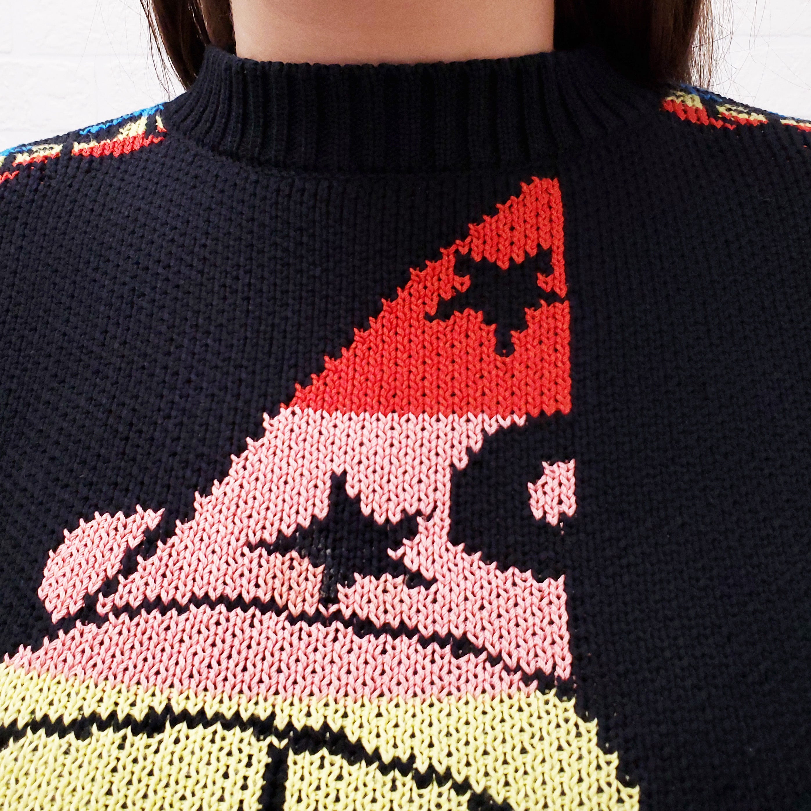 STELLA MCCARTNEY MICKEY MOUSE SWEATER - SIZE XXS (OVERSIZED)