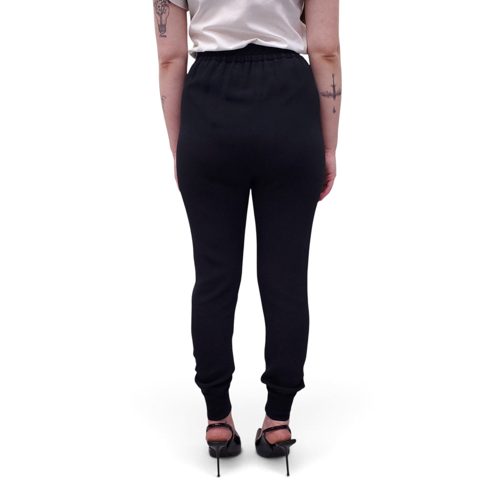 STELLA MCCARTNEY NAVY ELASTIC JOGGERS - SIZE 34