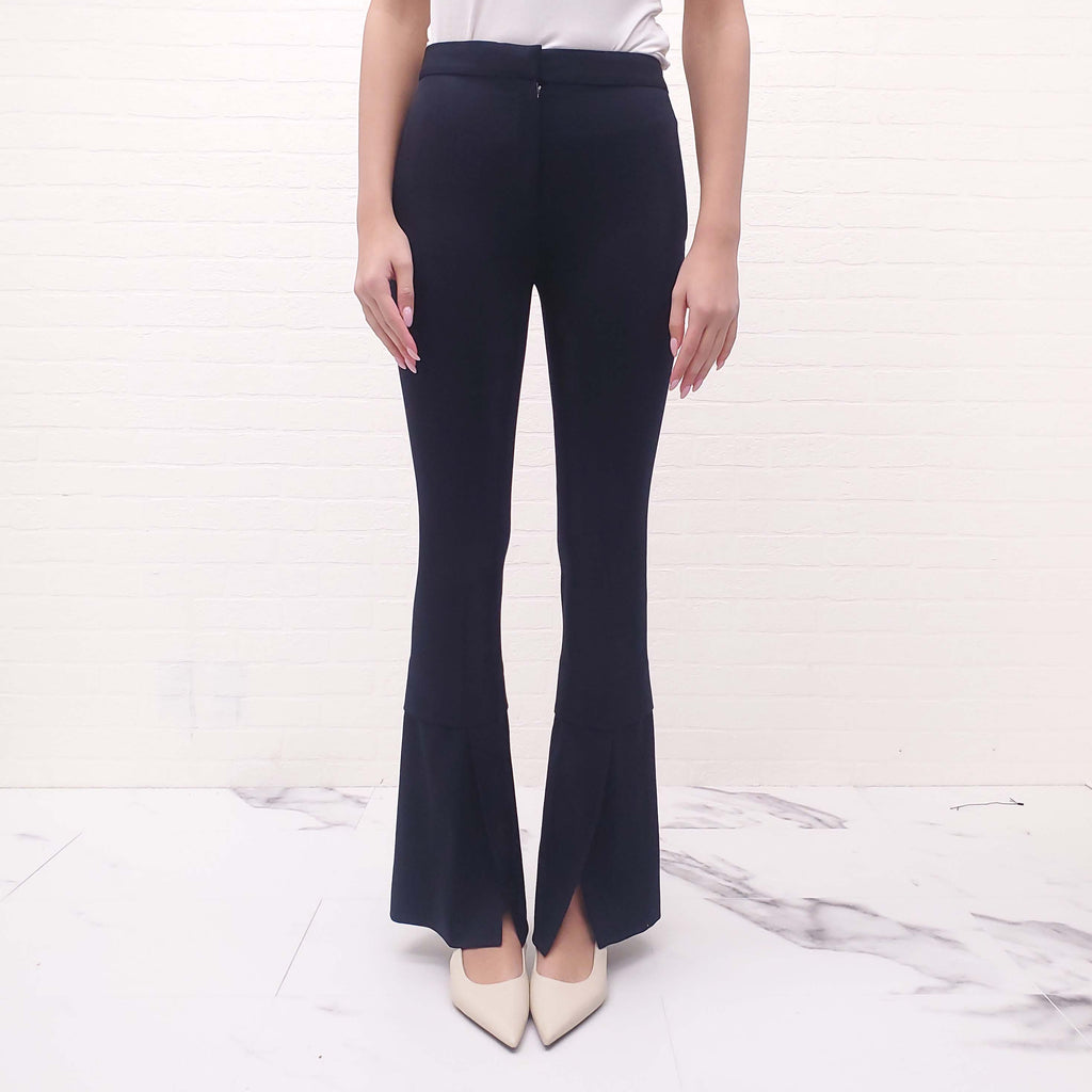 STELLA MCCARTNEY NAVY TROUSERS - SIZE 36