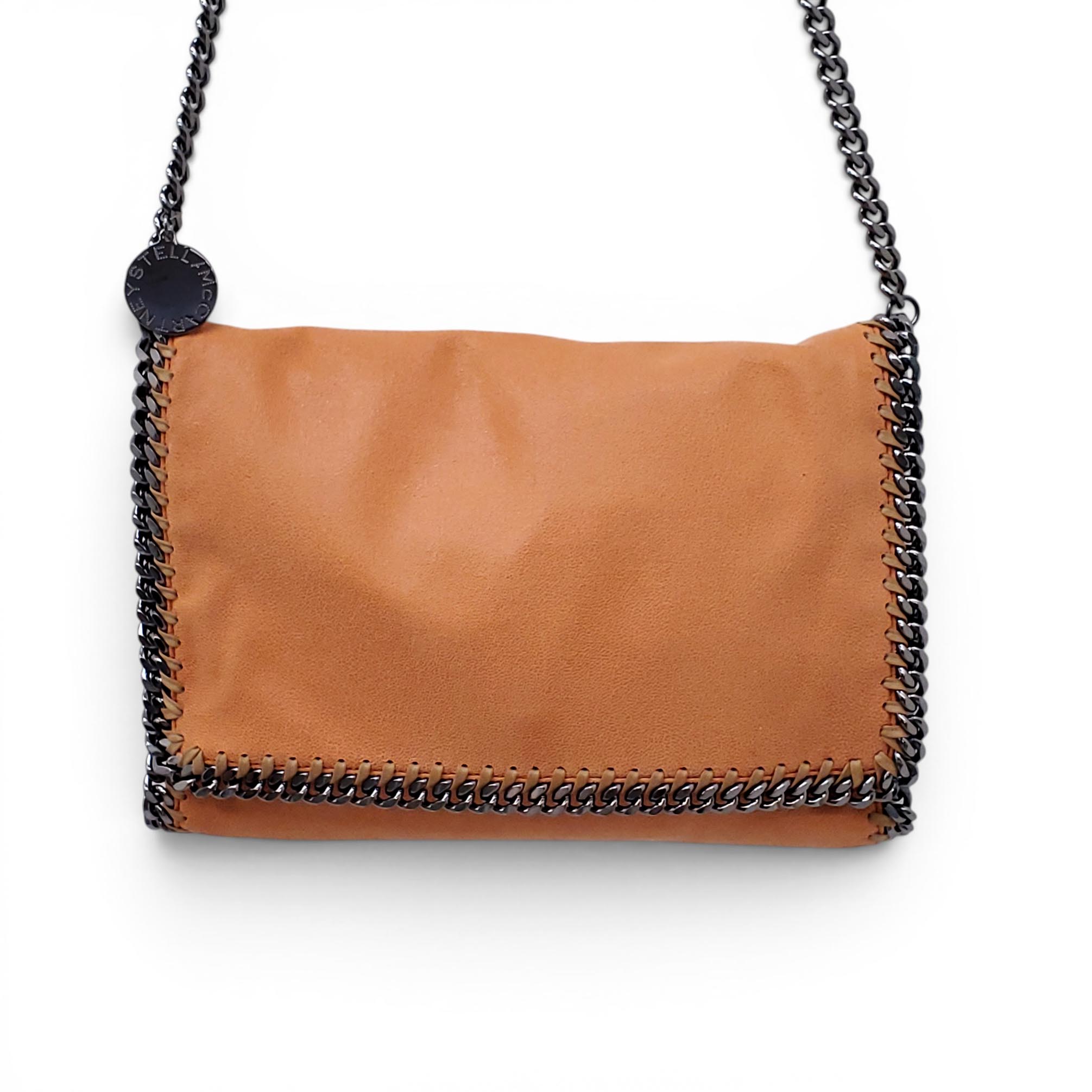 STELLA MCCARTNEY ORANGE 'FALABELLA' CROSSBODY BAG