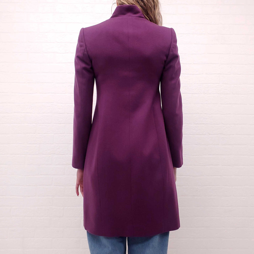 STELLA MCCARTNEY PURPLE JACKET WITH BOW - SIZE 42