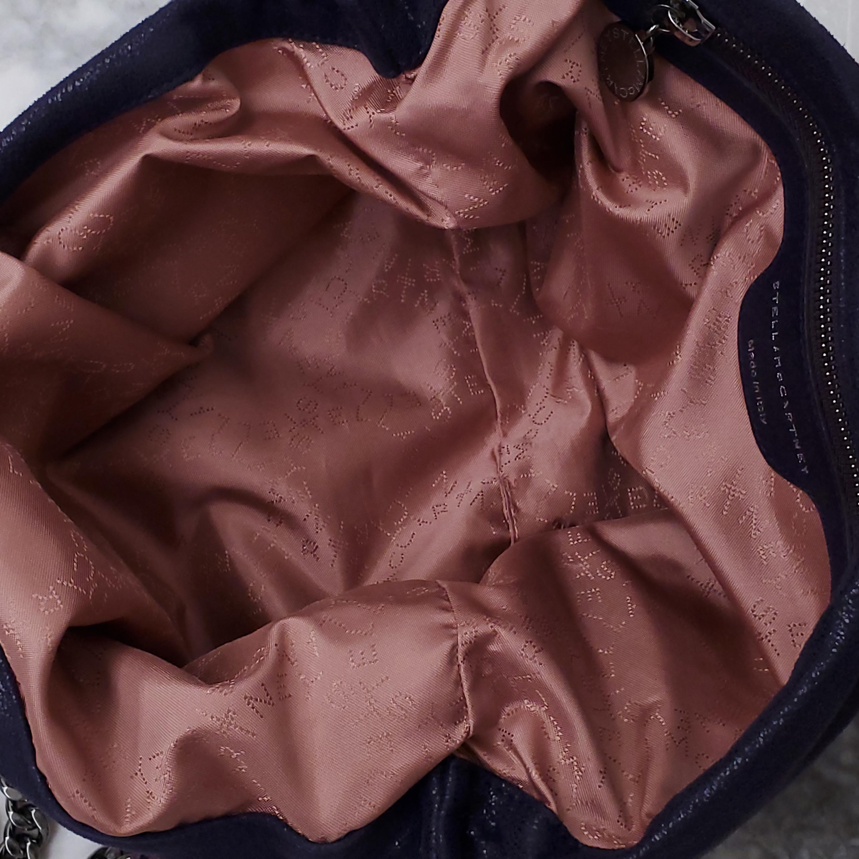 STELLA MCCARTNEY PURPLE 'FALABELLA' HOBO BAG
