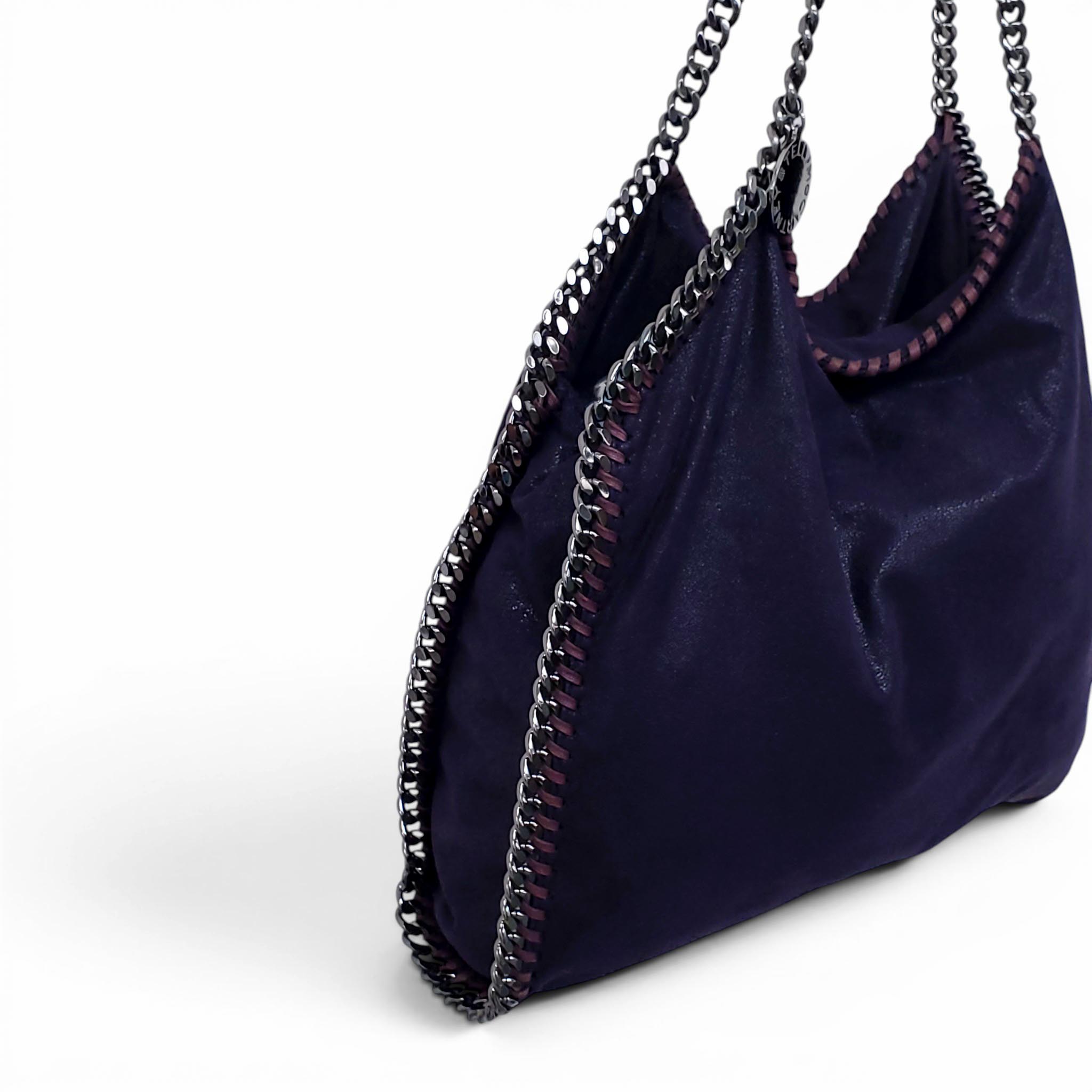 STELLA MCCARTNEY PURPLE 'FALABELLA' HOBO BAG
