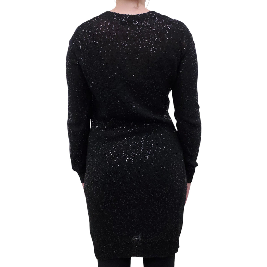 STELLA MCCARTNEY SEQUIN KNIT DRESS - SIZE 40
