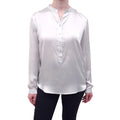 STELLA MCCARTNEY SILK PEARL BLOUSE - SIZE 38