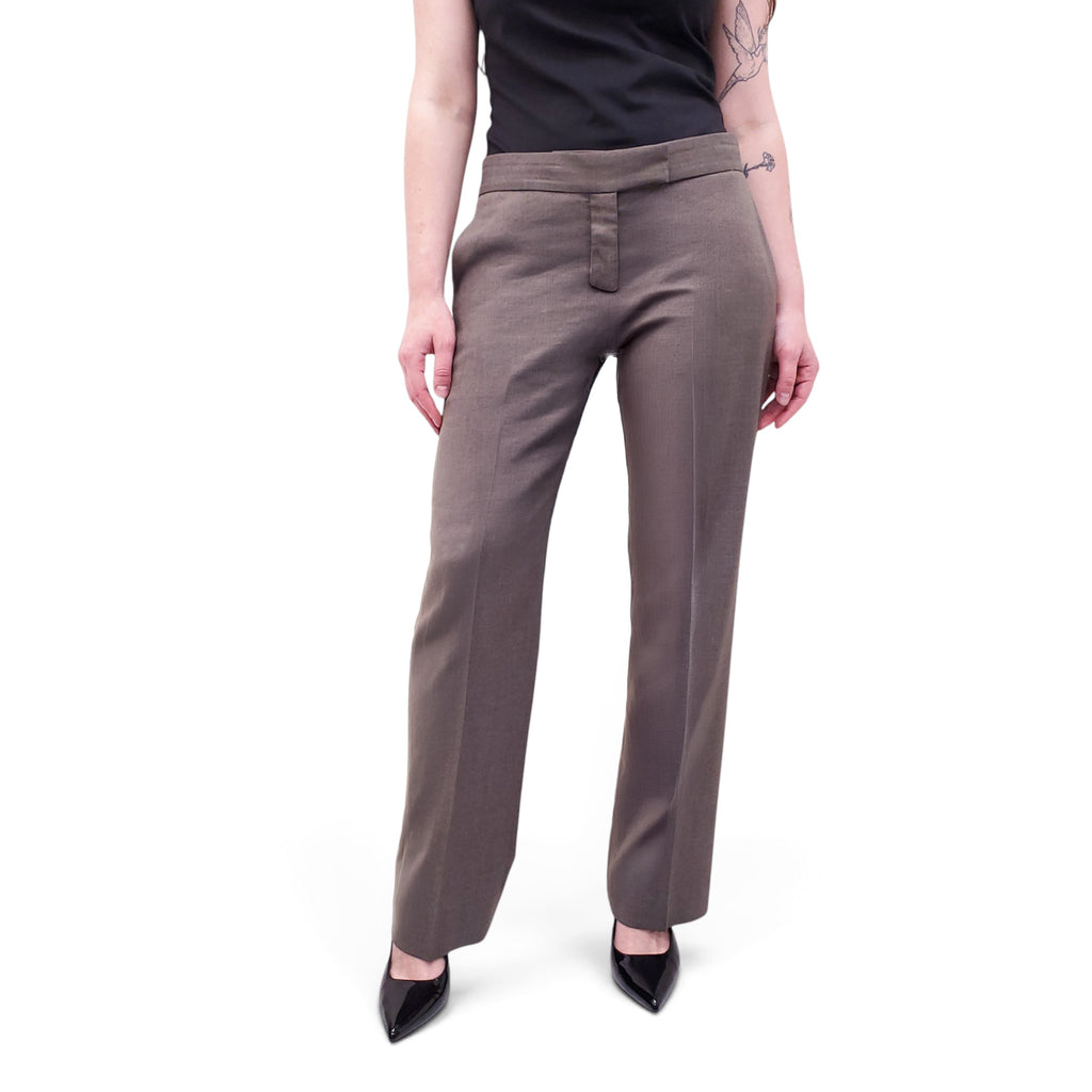 STELLA MCCARTNEY TAUPE SUIT - SIZE 40