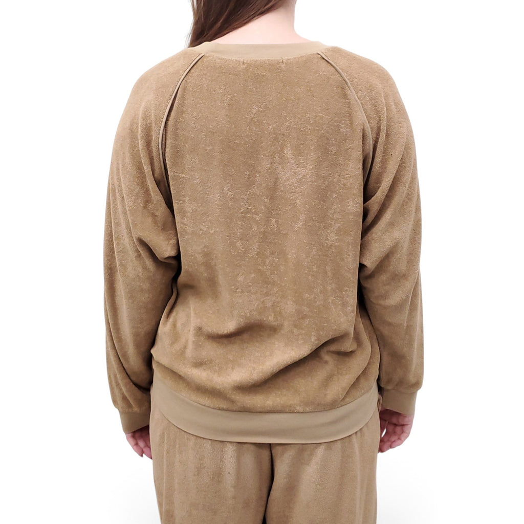 SUZIE KONDI 2-PIECE TERRY CLOTH SET - SIZE S/L