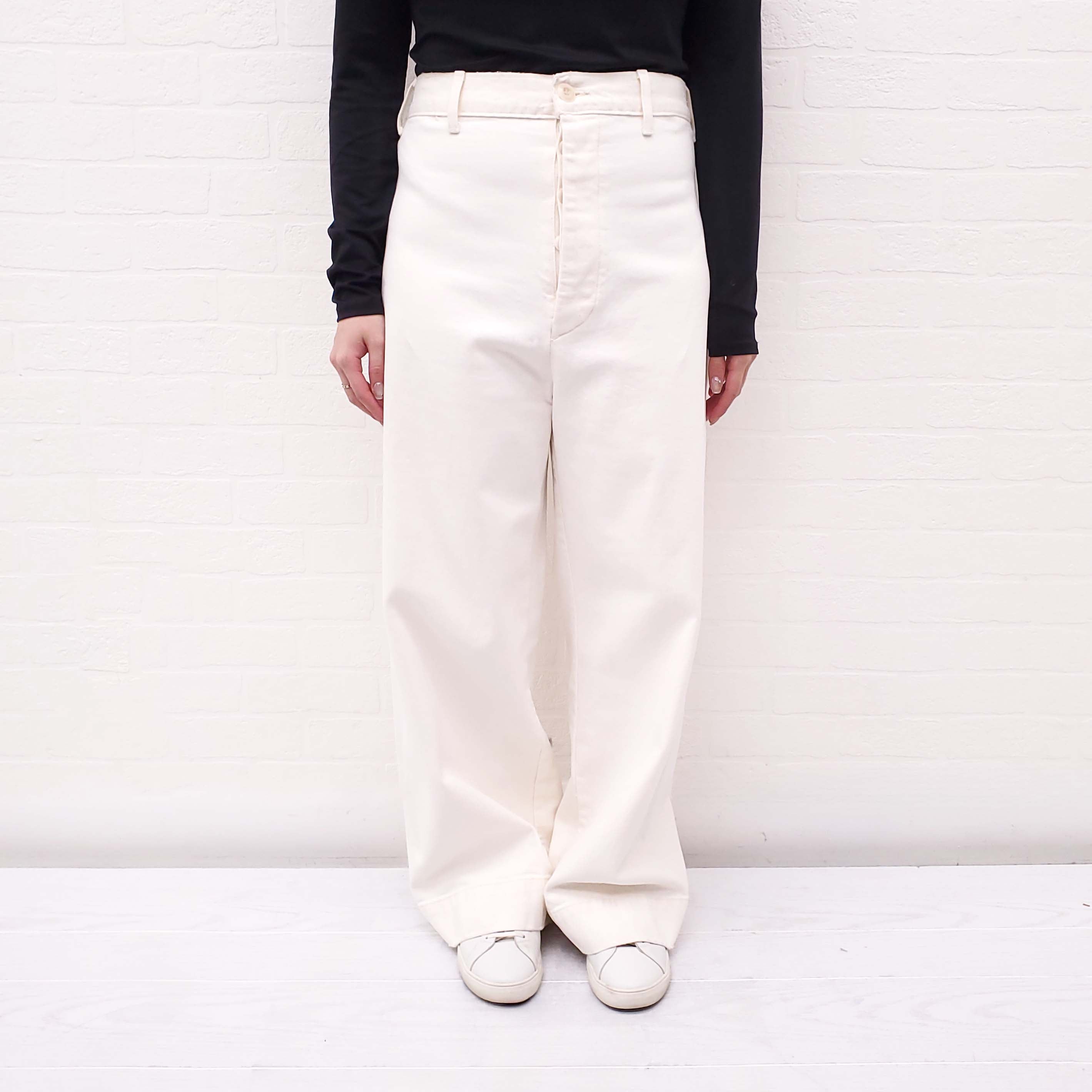 THE GREAT CREAM JEANS - SIZE 29i