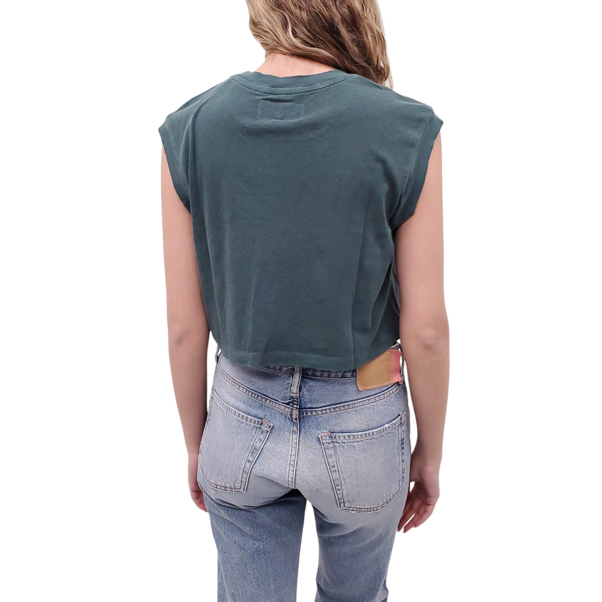 THE GREAT GREEN SQUARE T-SHIRT - SIZES 0/XS AND 1/S
