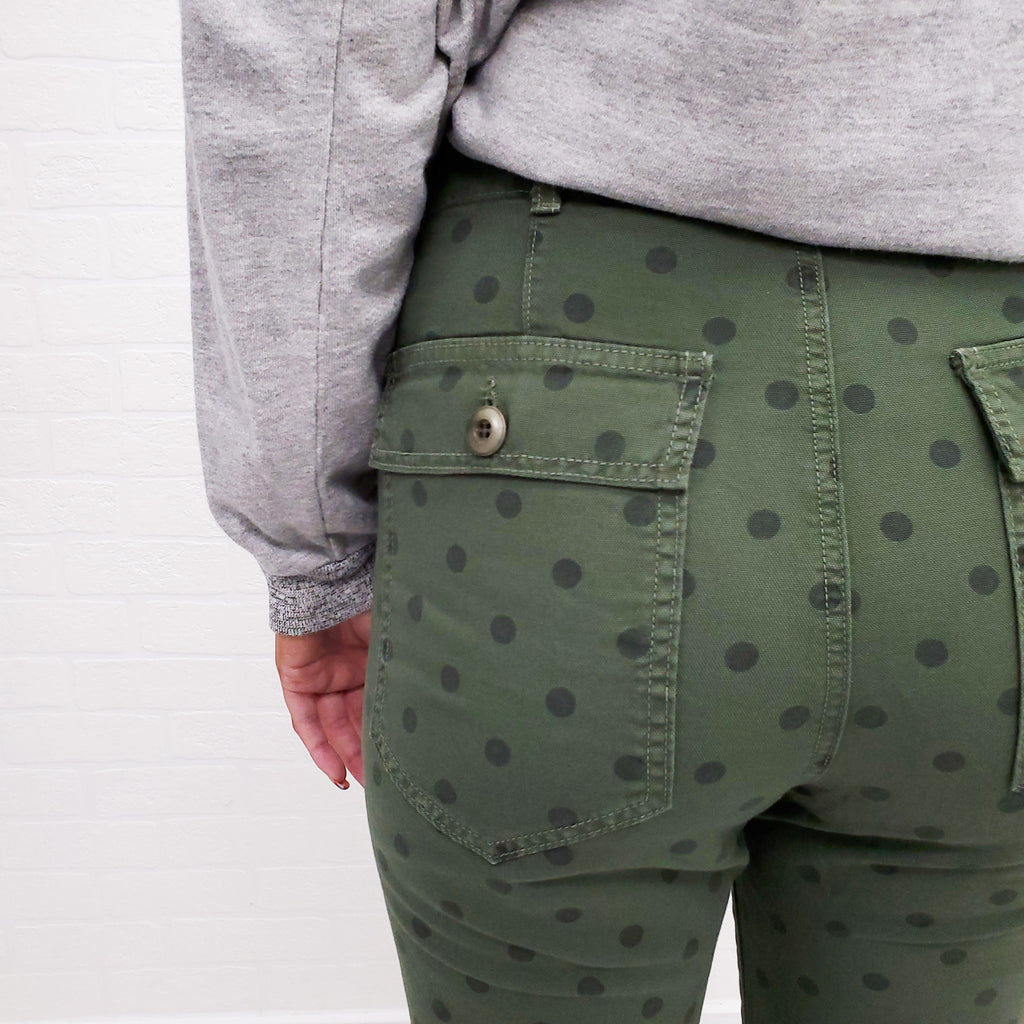 THE GREAT POLKA CARGO PANT - SIZE 26/S