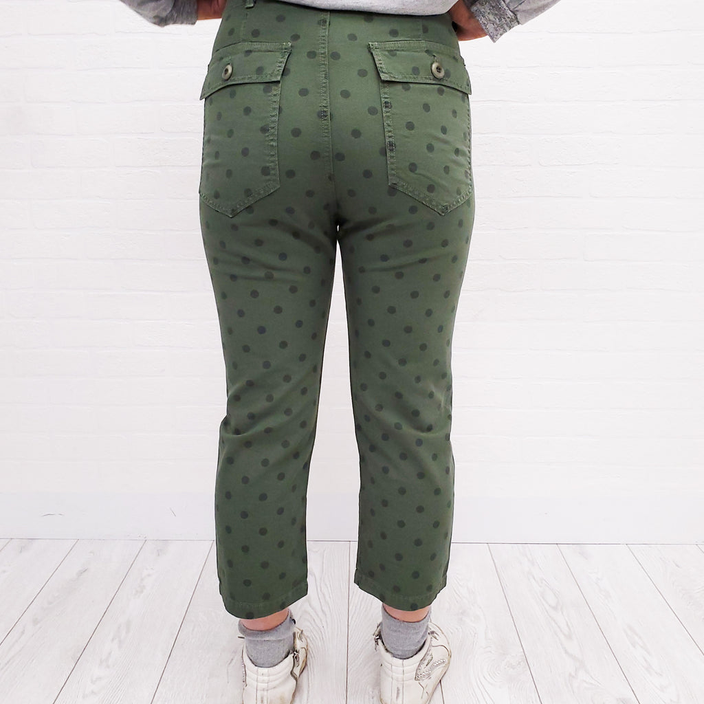 THE GREAT POLKA CARGO PANT - SIZE 26/S