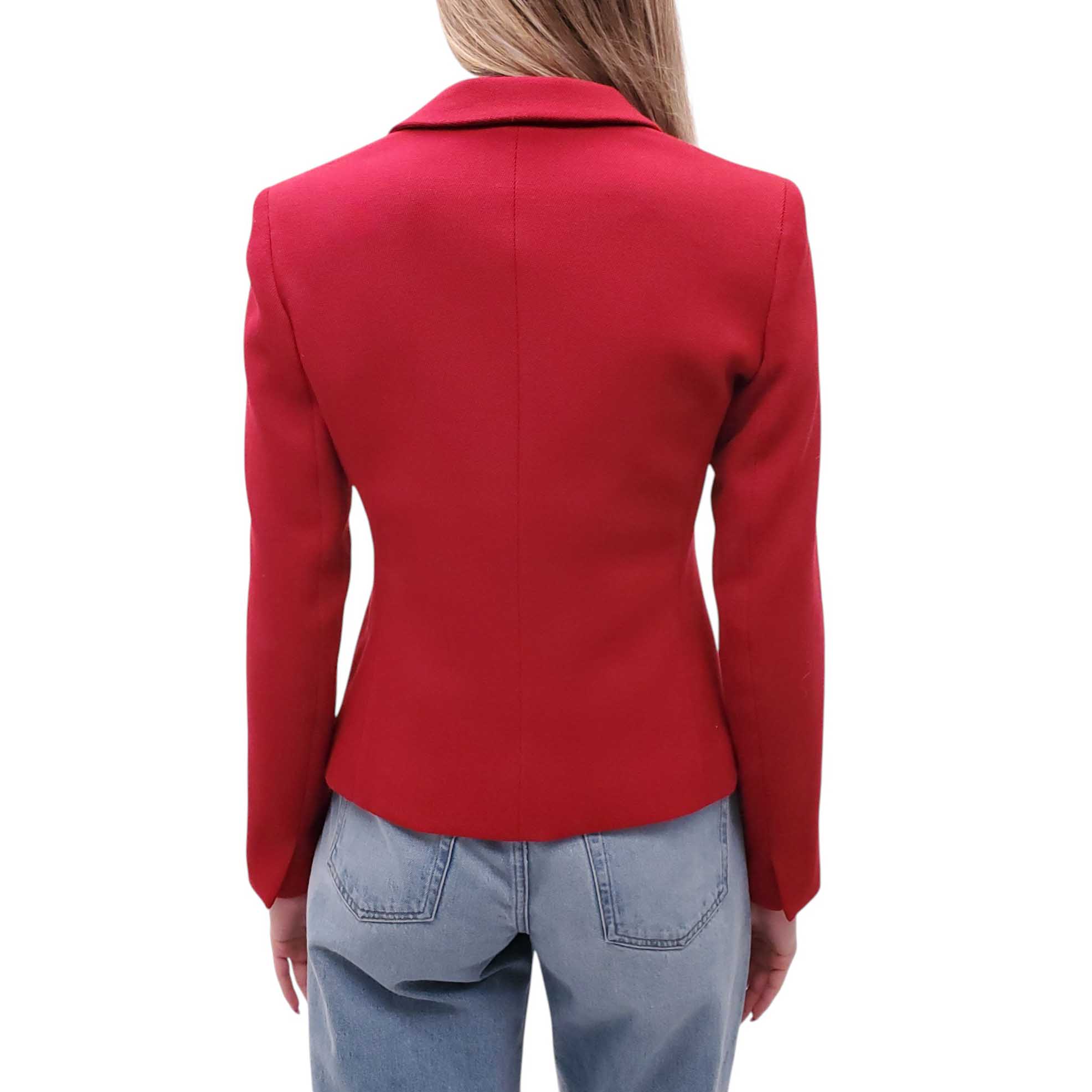 THEORY RED BLAZER - SIZE 6