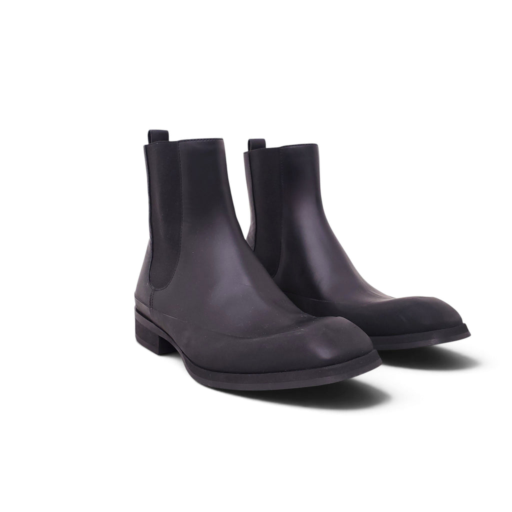THE ROW BLACK CHELSEA BOOTS - SIZE 37.5