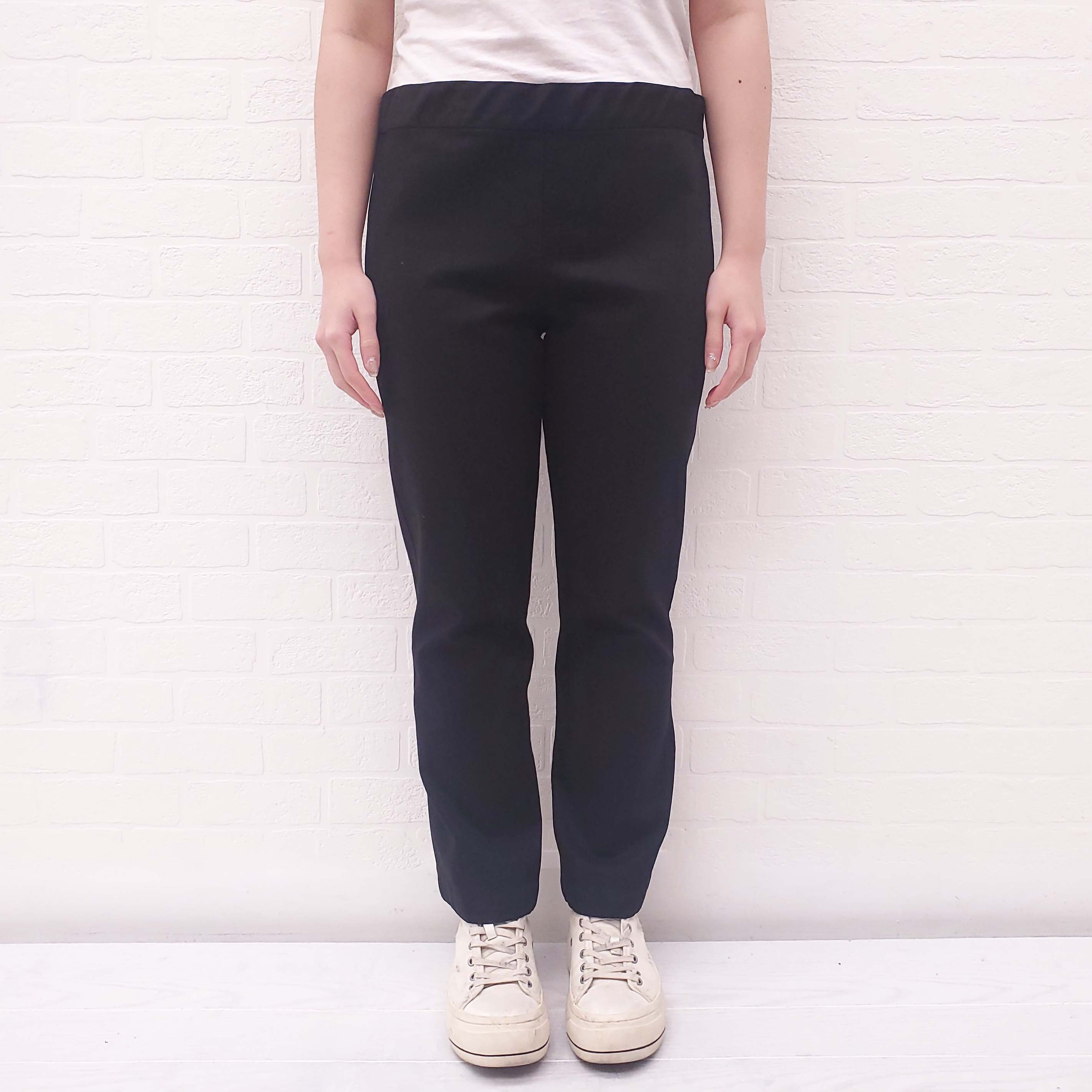 THE ROW BLACK DENIM LEGGINGS - SIZE L