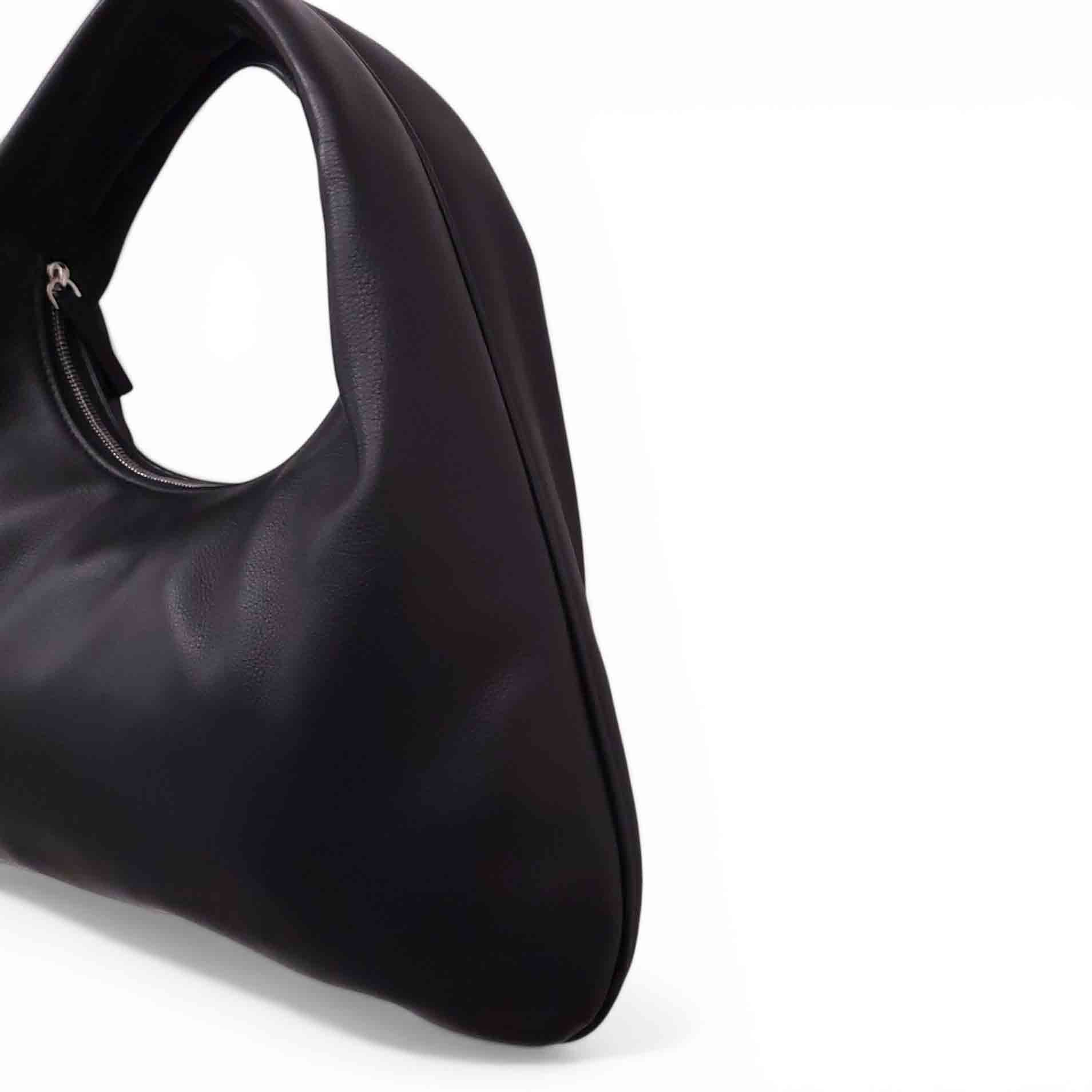 THE ROW BLACK EVERYDAY SHOULDER BAG