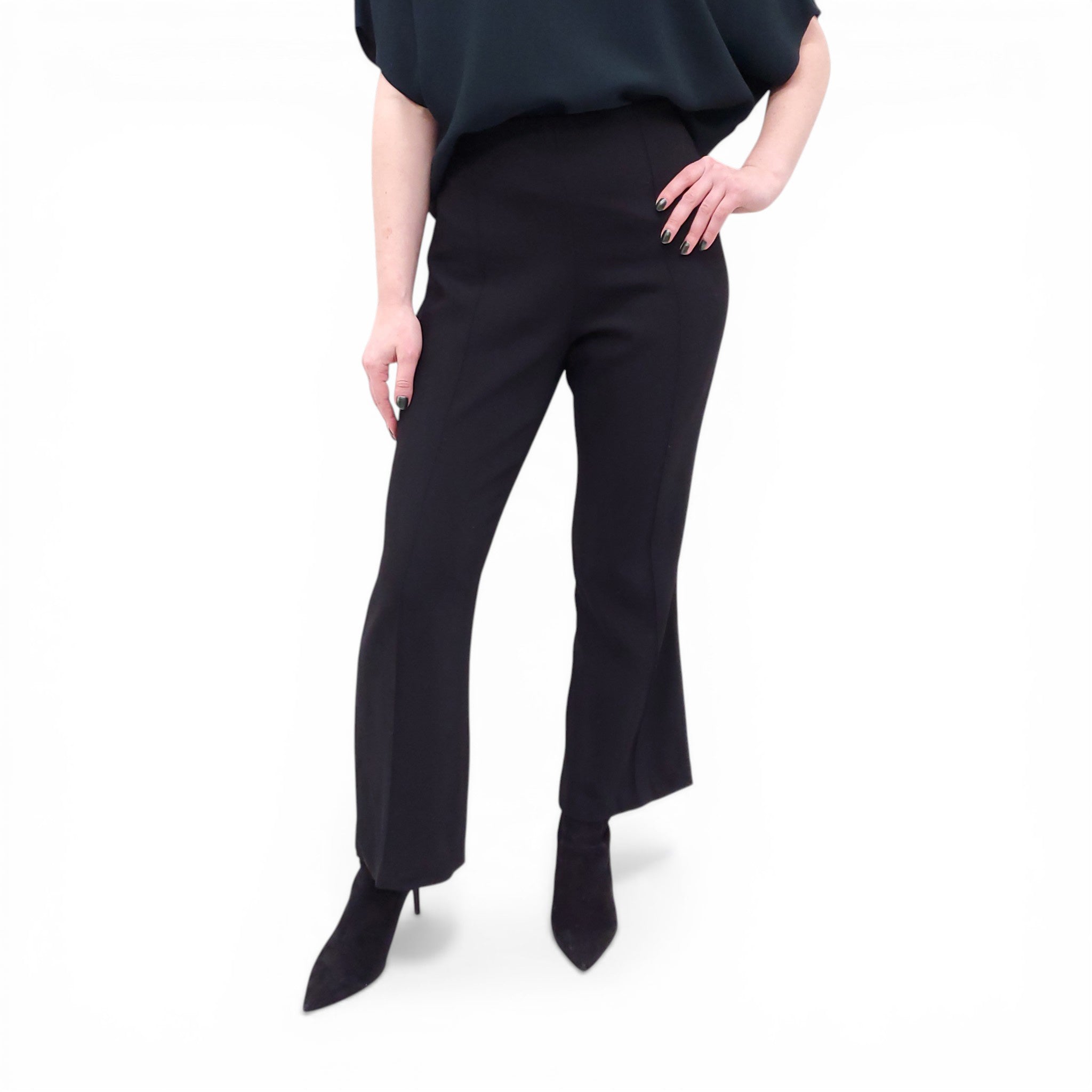 THE ROW BLACK TROUSERS - SIZE 12