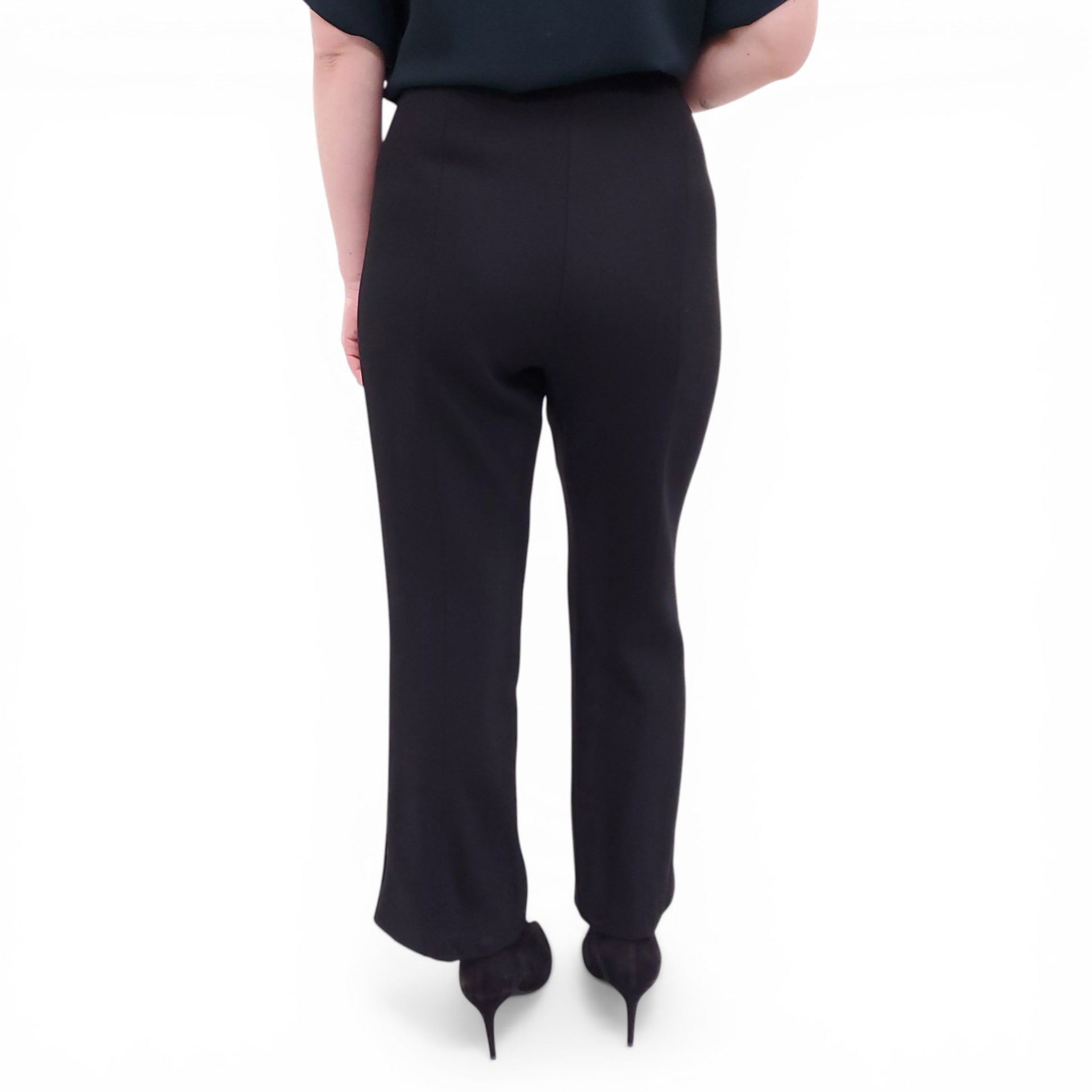 THE ROW BLACK TROUSERS - SIZE 12