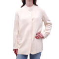 THE ROW IVORY BUTTON-UP 'ARADIA' JACKET - SIZE 0