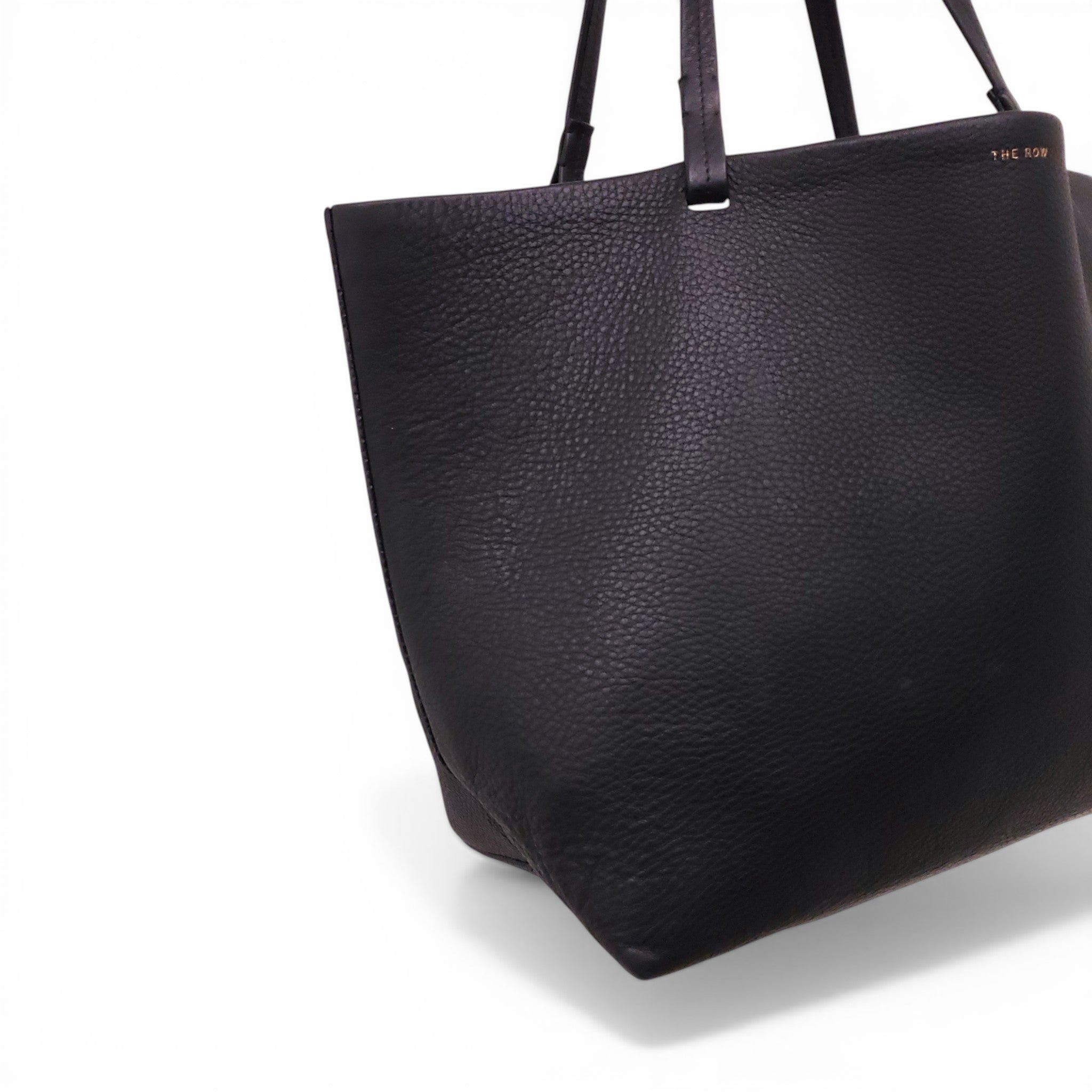THE ROW LARGE BLACK TOTE BAG