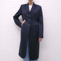 THE ROW NAVY COAT - SIZE 10