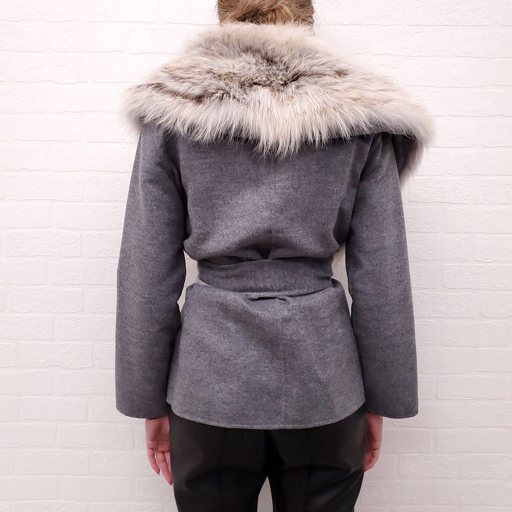 THE ROW REVERSIBLE FUR JACKET - SIZE S