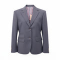 THOM BROWNE GREY WOOL SPORT COAT - SIZE 36