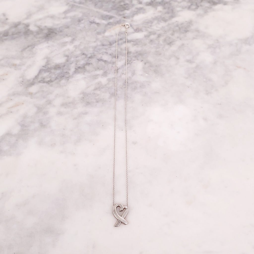 TIFFANY & CO. OPEN HEART NECKLACE