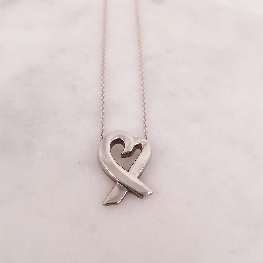 TIFFANY & CO. OPEN HEART NECKLACE
