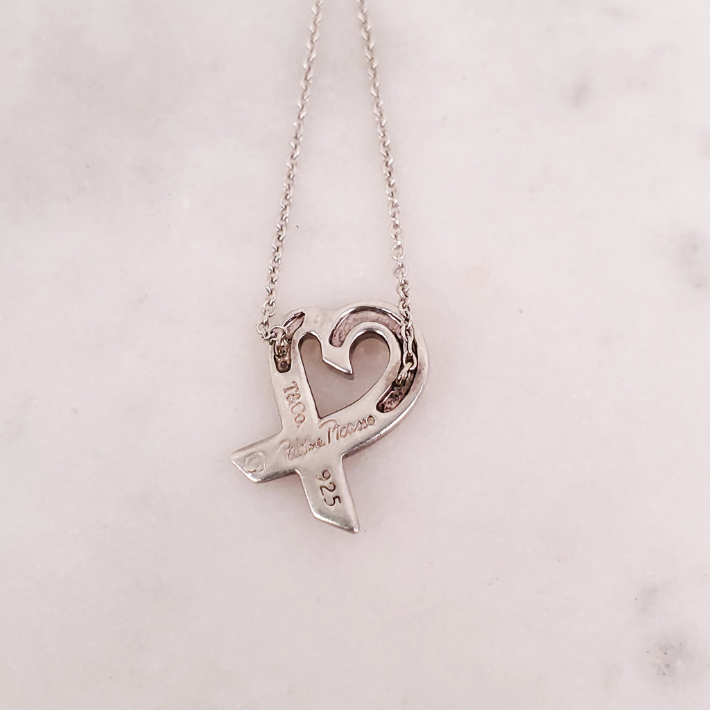 TIFFANY & CO. OPEN HEART NECKLACE