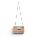 TIFFANY & CO. WICKER CLUTCH BAG