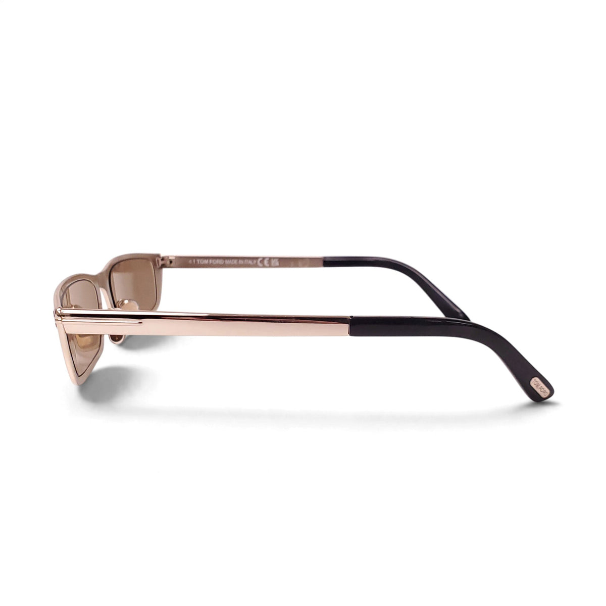 TOM FORD GOLD THIN SUNGLASSES