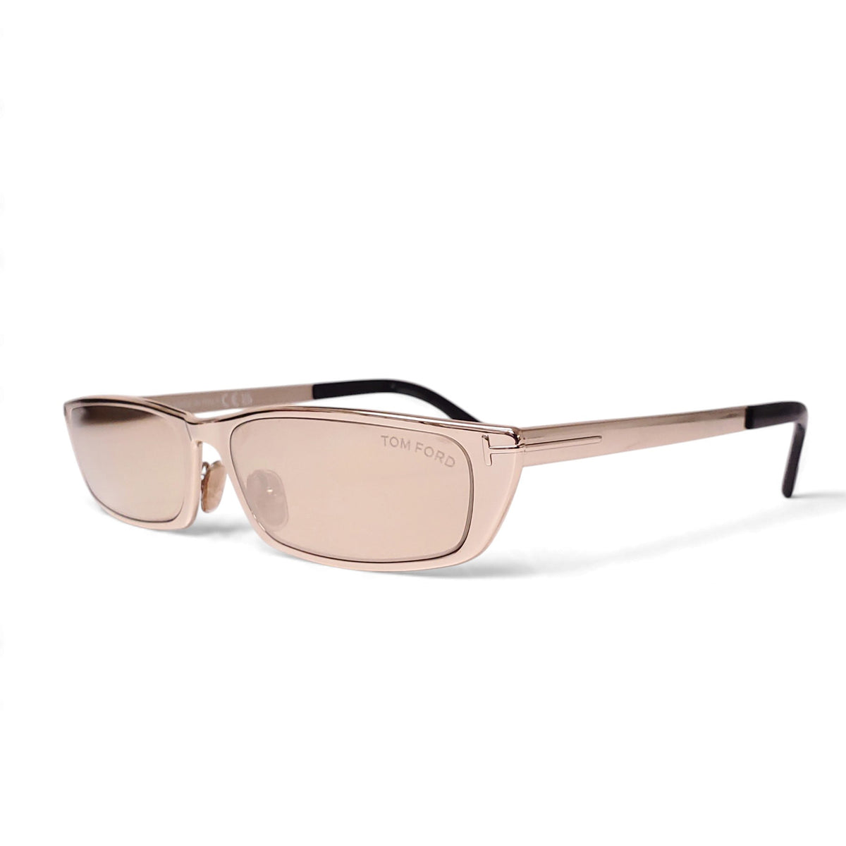 TOM FORD GOLD THIN SUNGLASSES