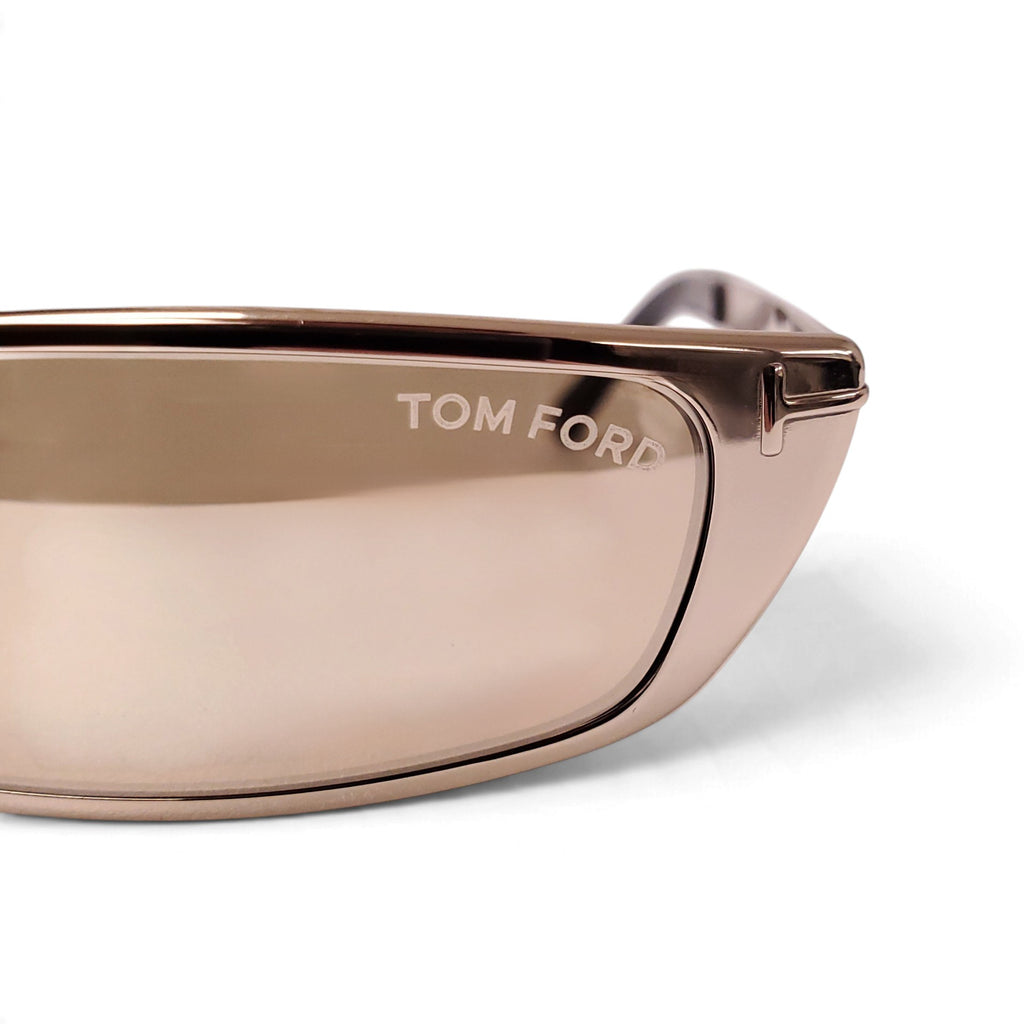 TOM FORD GOLD THIN SUNGLASSES