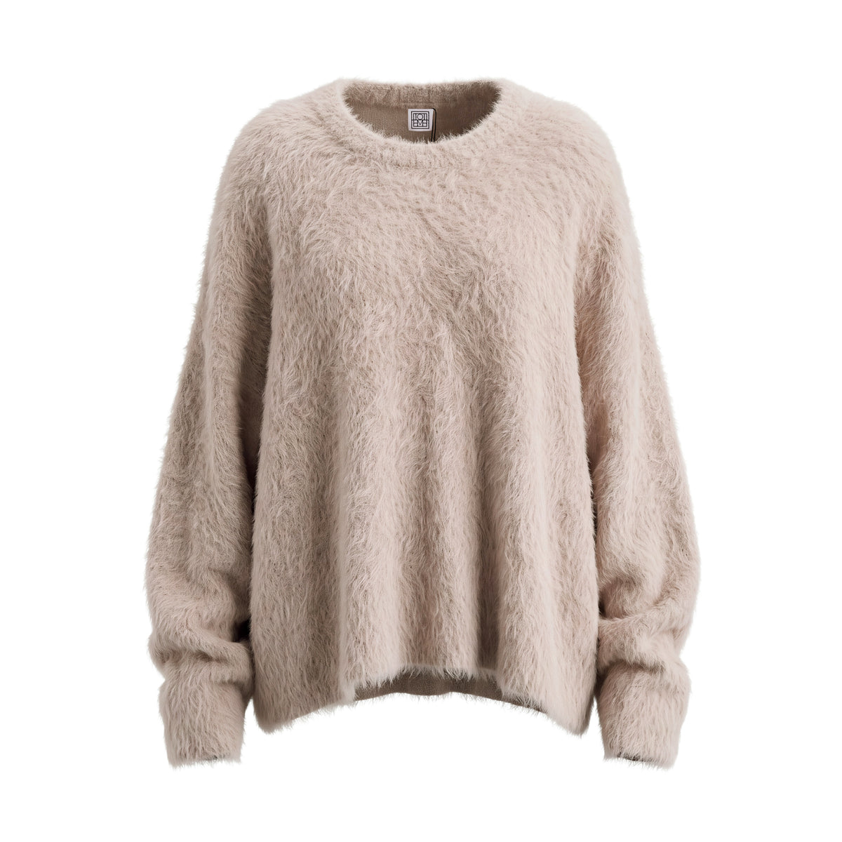 TOTÊME DOUBLE WOOL CASHMERE PULL OVER SWEATER - SIZE M/L