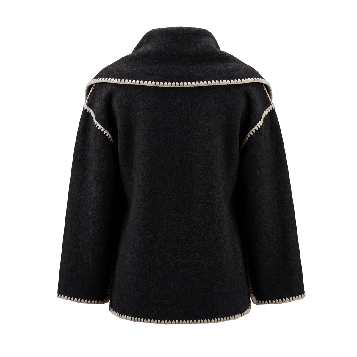 TOTÊME EMBROIDERED SCARF JACKET - SIZE 32 (US 0)