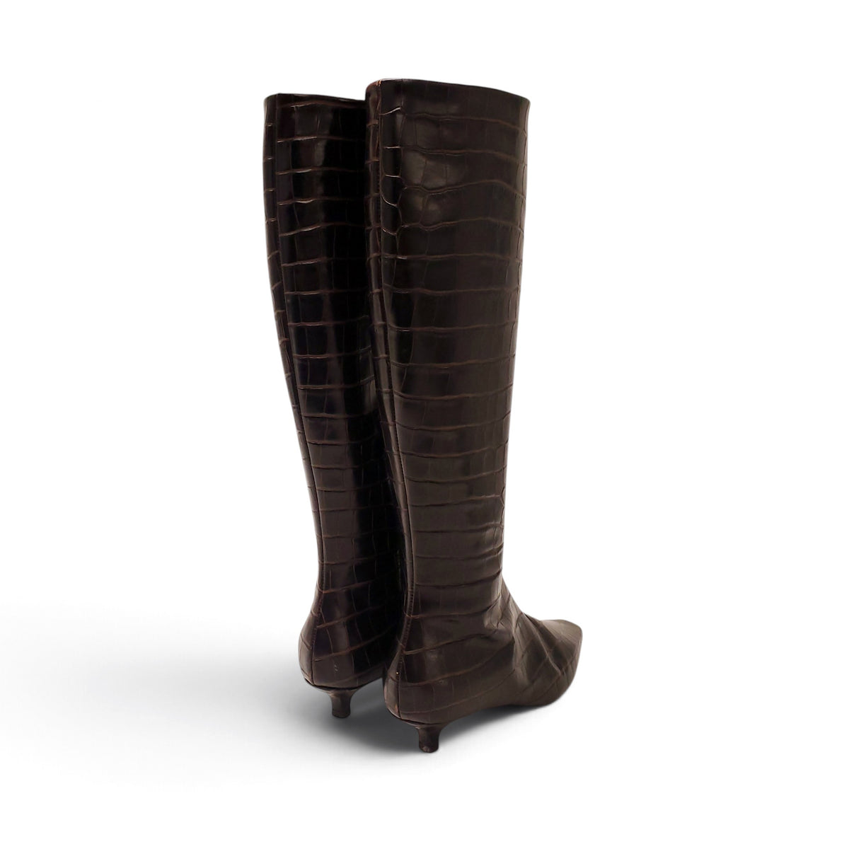 TOTÊME KNEE HIGH CROC BOOT - SIZE 39