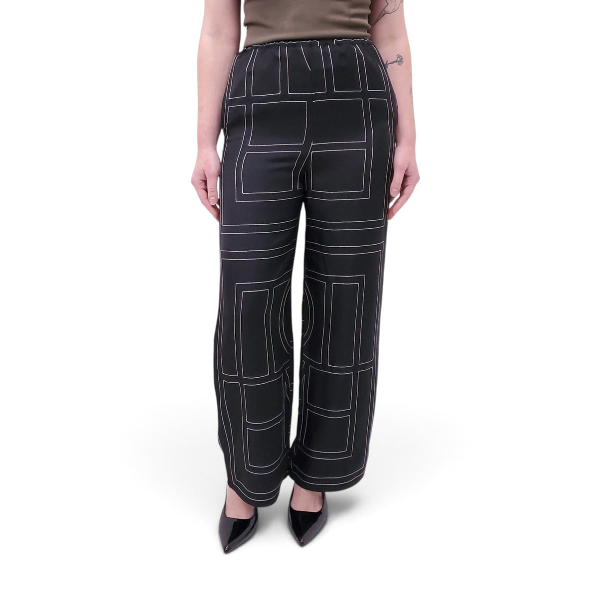 TOTEME LOGO TROUSERS -  SIZE 32