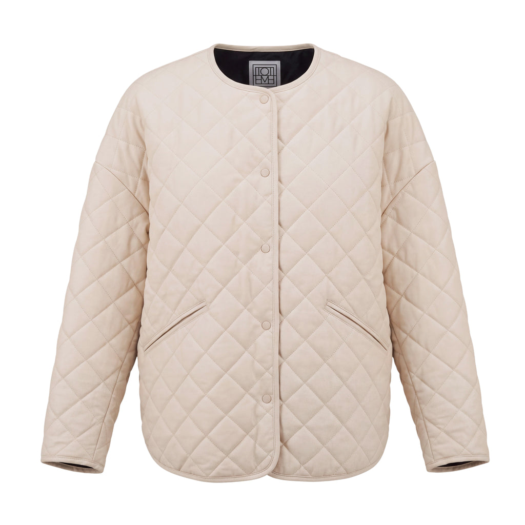 TOTÊME OVERSIZED QUILTED JACKET - SIZE XS