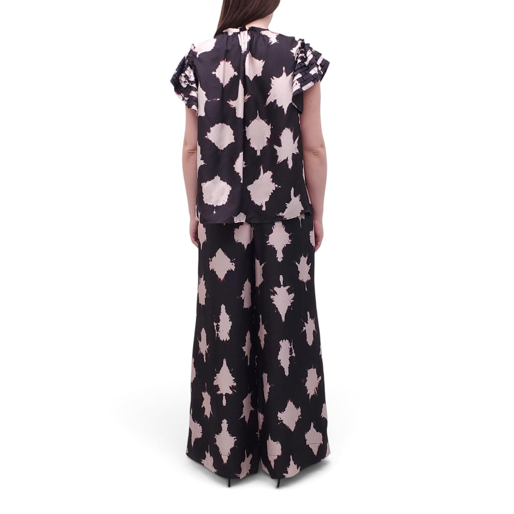 ULLA JOHNSON PATTERNED 2-PIECE SET - SIZE 12/6