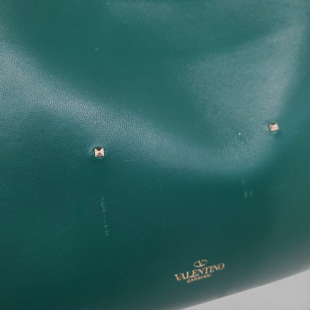 VALENTINO ATELIER 04 RUCHED RUFFLE HOBO BAG