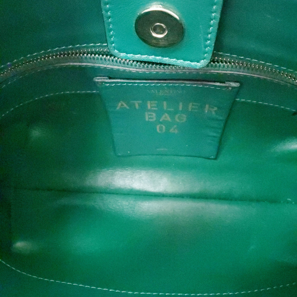 VALENTINO ATELIER 04 RUCHED RUFFLE HOBO BAG