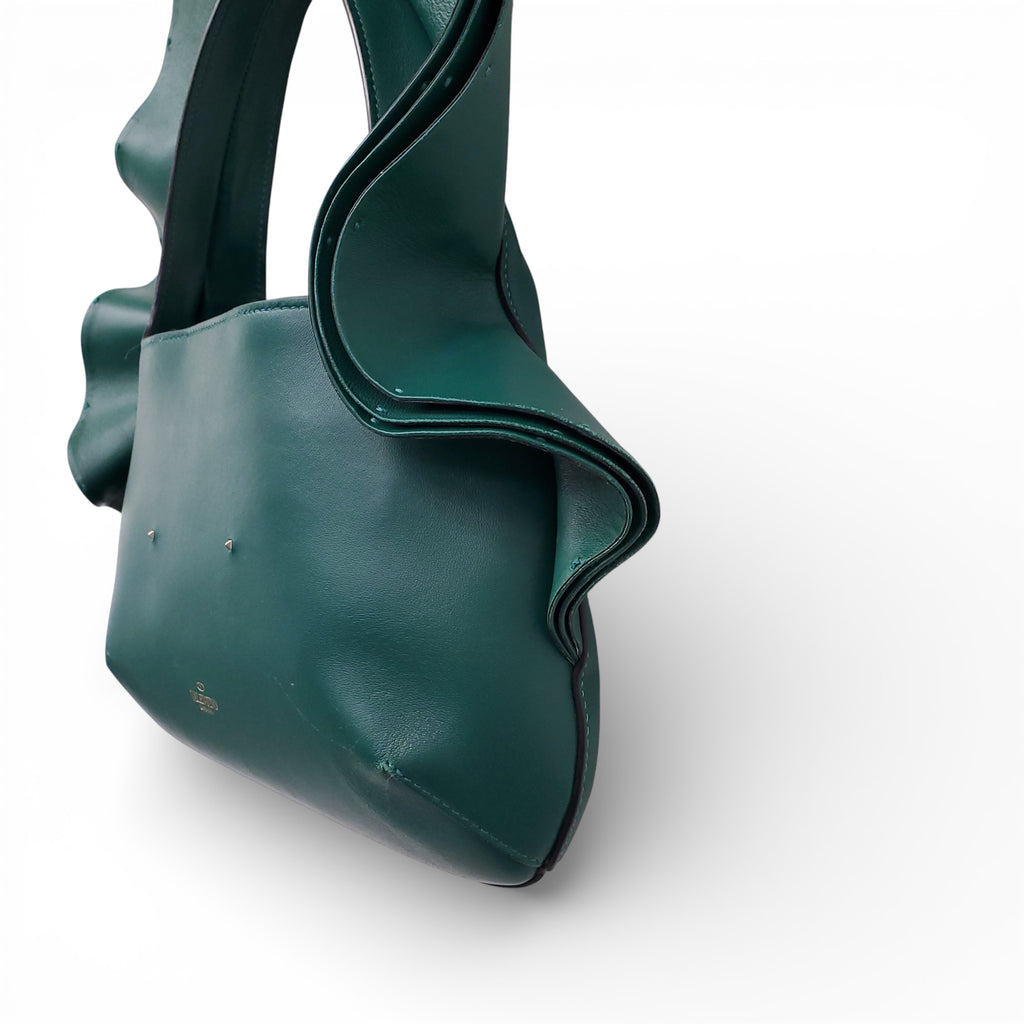 VALENTINO ATELIER 04 RUCHED RUFFLE HOBO BAG