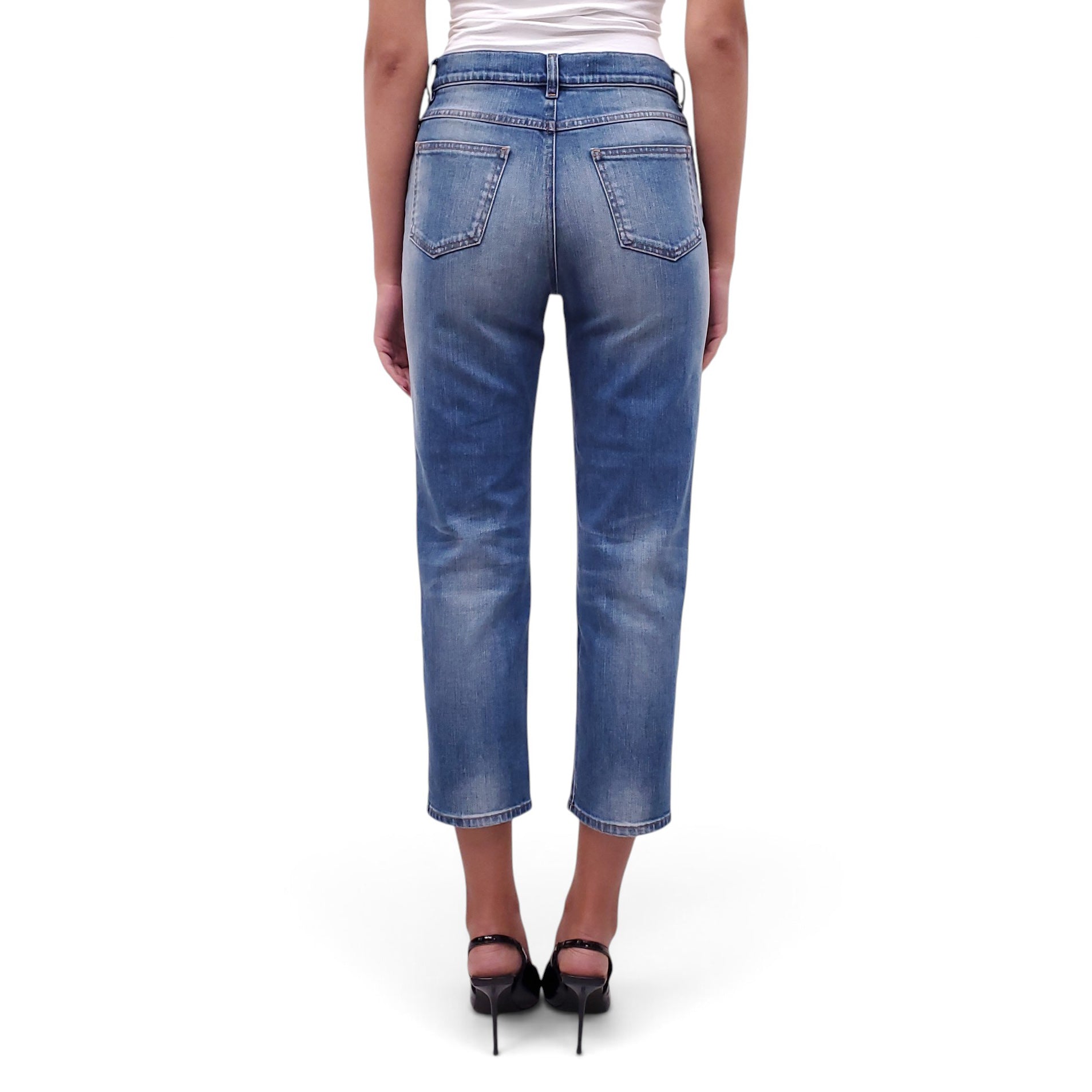 VALENTINO DENIM WITH ROCKSTUD DETAILS - SIZE 24